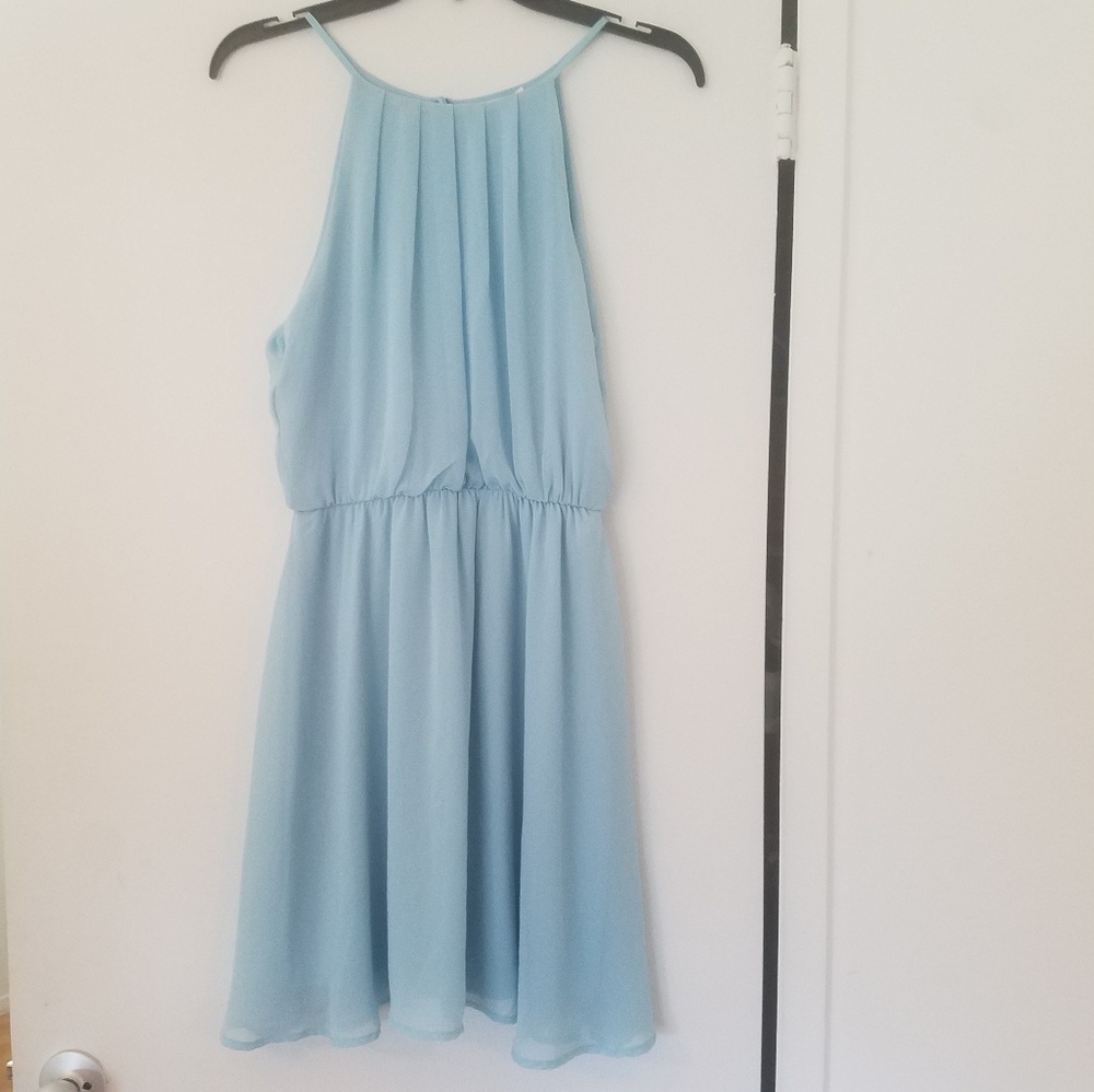 Light blue dress